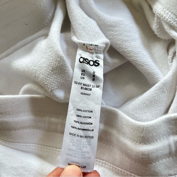 ASOS | White Jersey Shorts - Picture 8 of 8